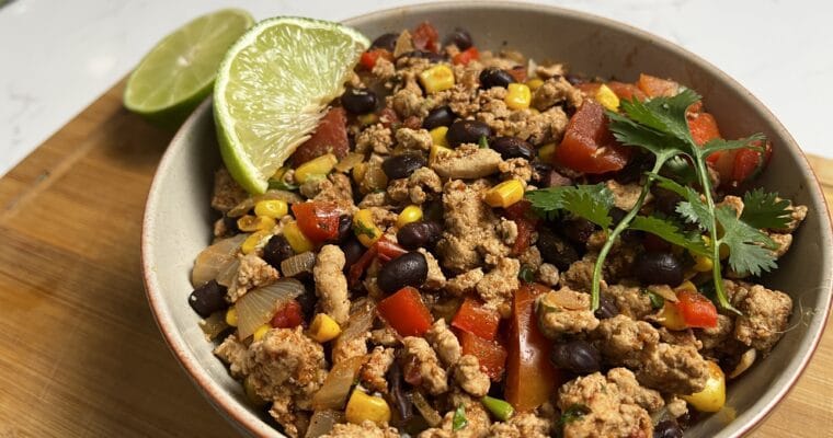 Turkey Taco Skillet