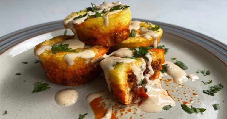 Cottage Cheese Pork Chorizo Egg Bites