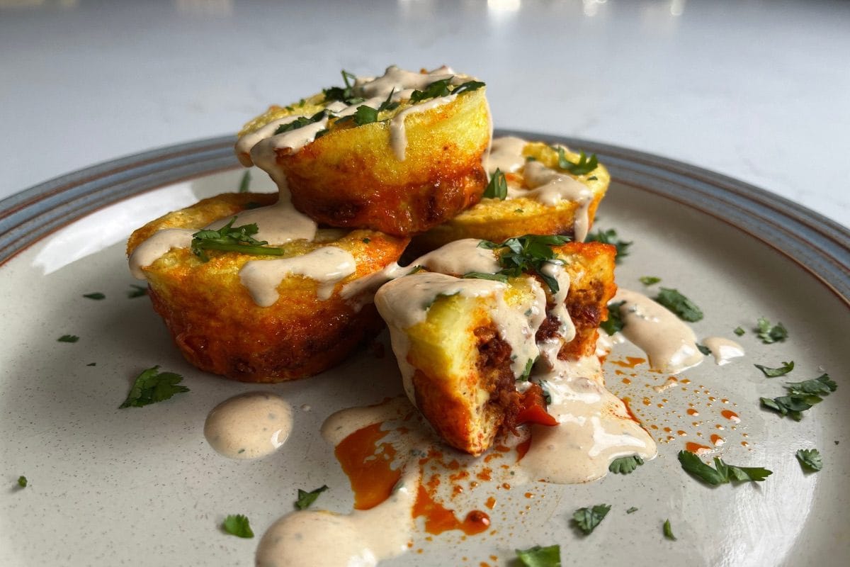 Cottage Cheese Pork Chorizo Egg Bites