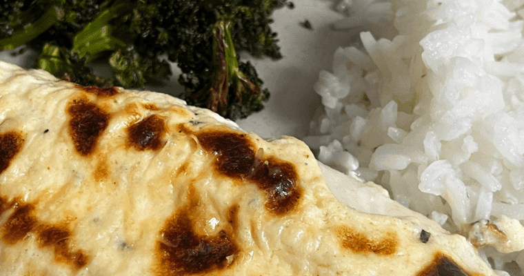 Creamy Parmesan Crusted Tilapia (Easy 20-Minute High-Protein Dinner)