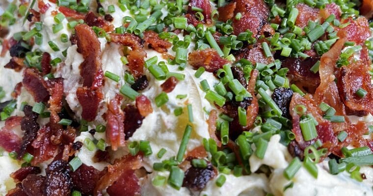 Creamy Bacon Ranch Potato Salad