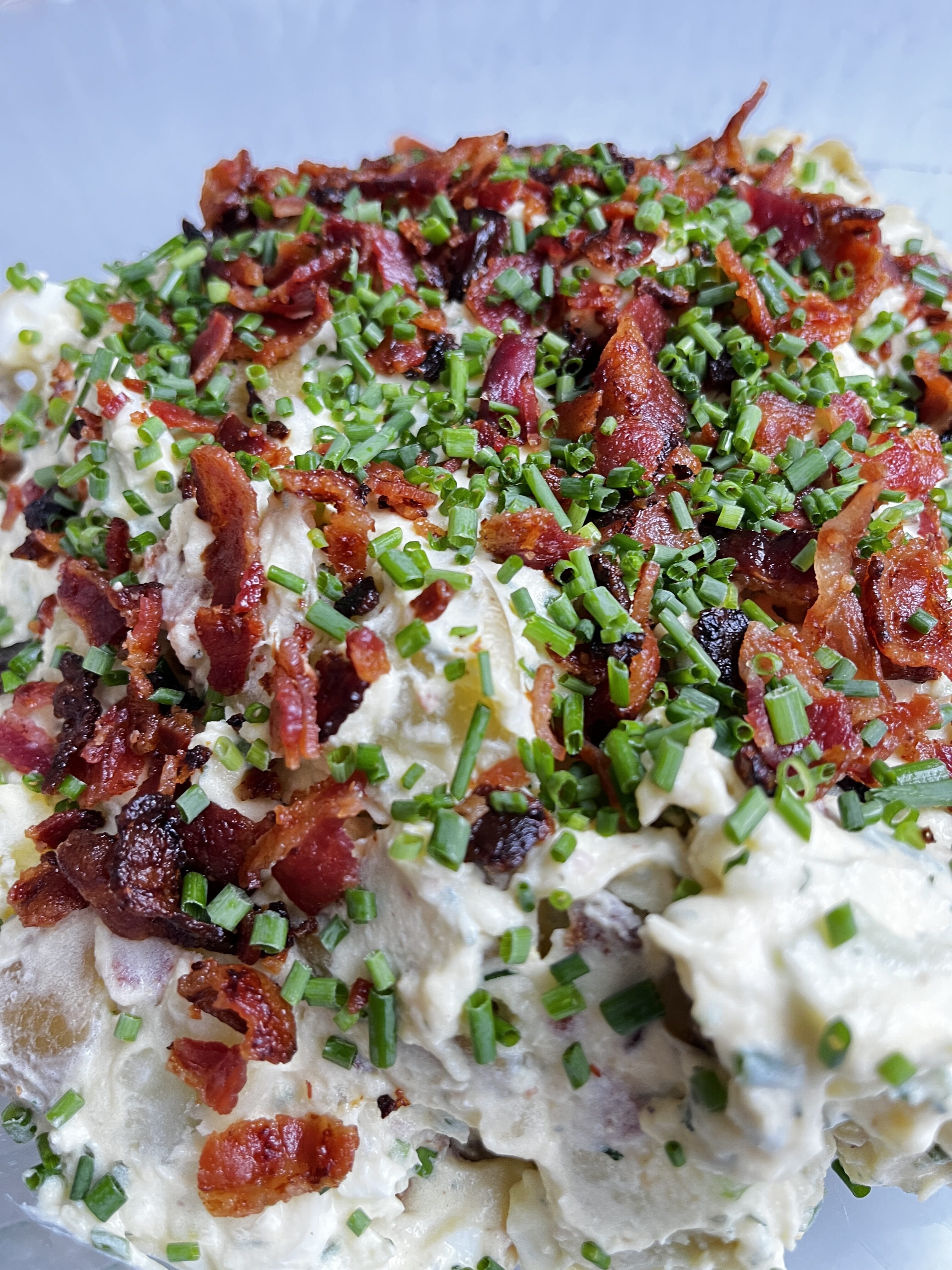 Creamy Bacon Ranch Potato Salad